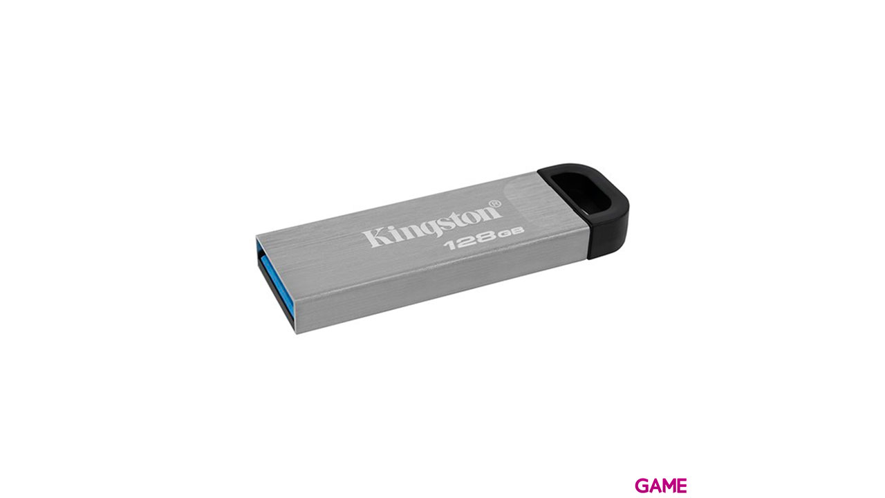 Kingston Technology DataTraveler Kyson 128GB USB tipo A 3.2 Gen 1 (3.1 Gen 1) Plata - Pendrive-1