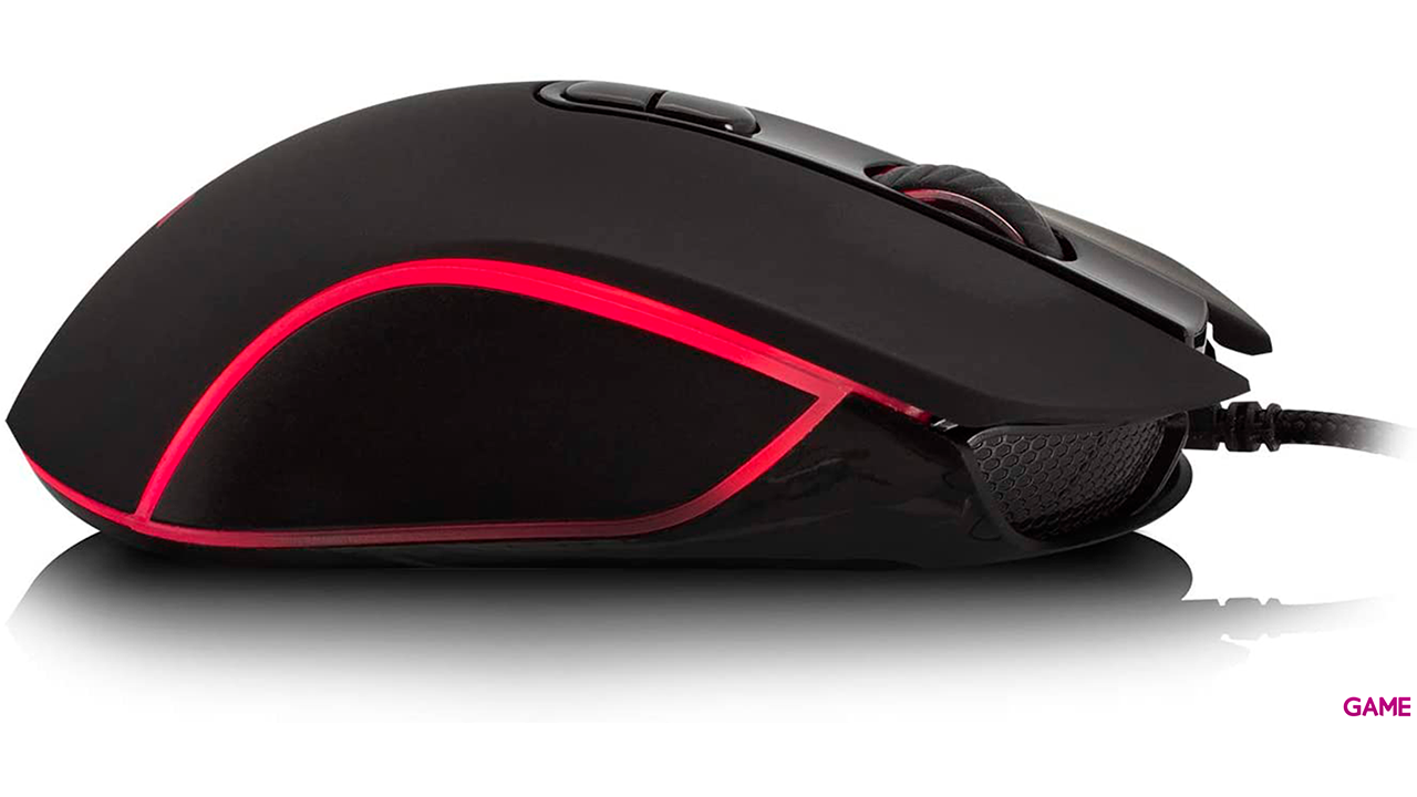 Ewent Play PL3301 ratón USB tipo A Óptico 4800 DPI mano derecha-2