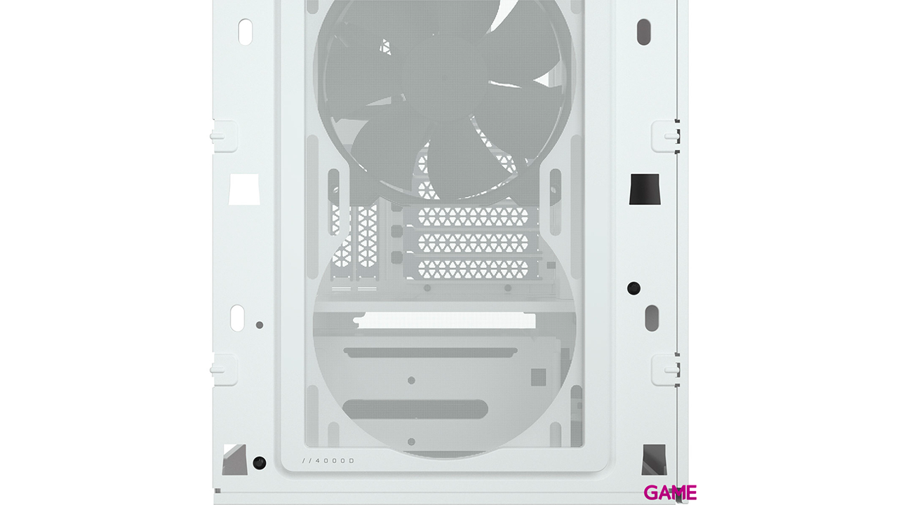 Corsair 4000D Midi Tower Blanco - Caja Ordenador-0