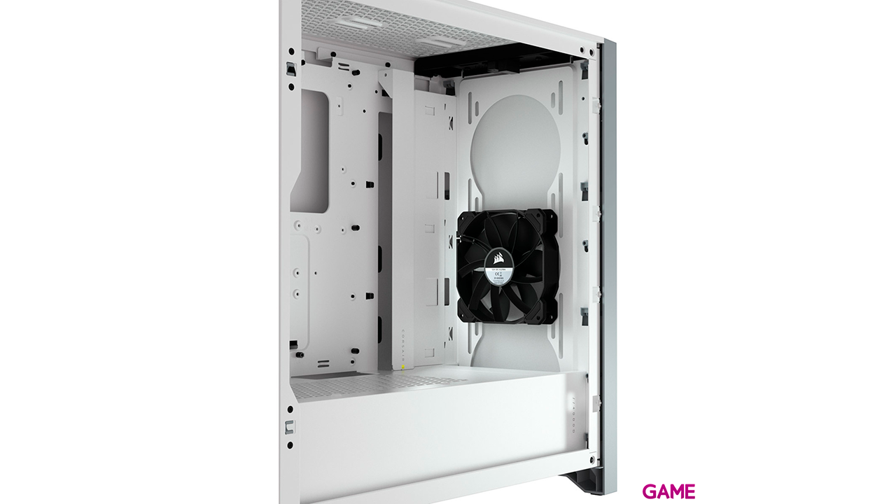 Corsair 4000D Midi Tower Blanco - Caja Ordenador-3