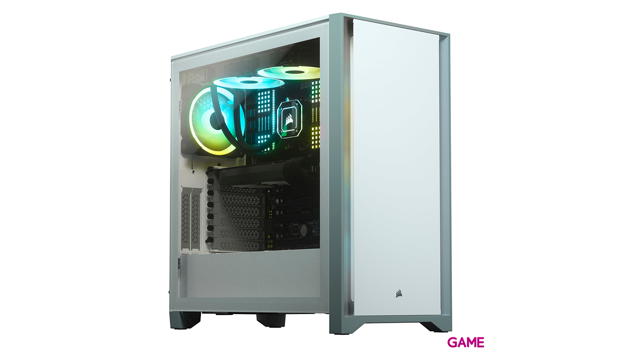Corsair 4000D Midi Tower Blanco - Caja Ordenador-4