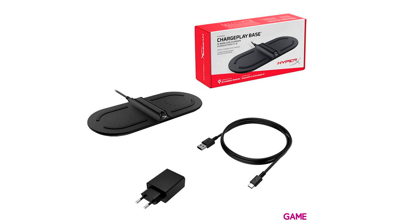 HyperX ChargePlay Base Interior Negro-4