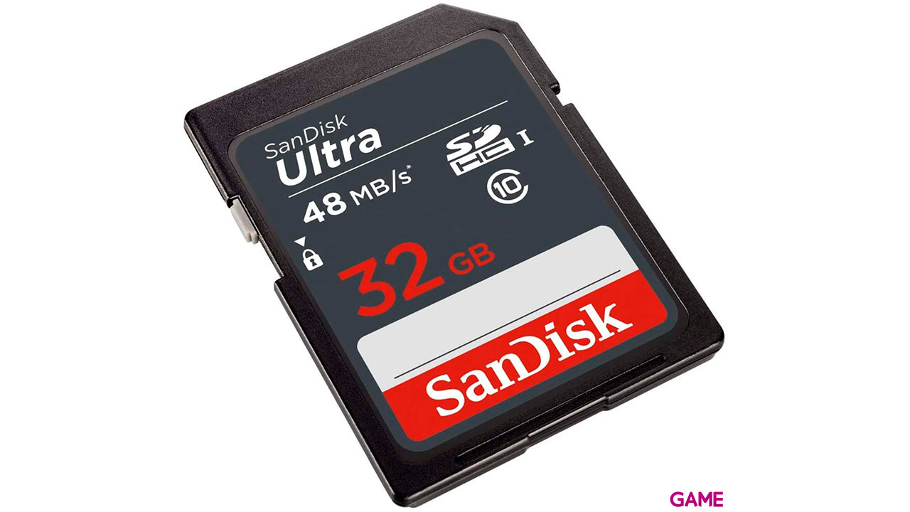 SanDisk Ultra 32GB SDHC Mem Card 100MB/s memoria flash UHS-I Clase 10-2