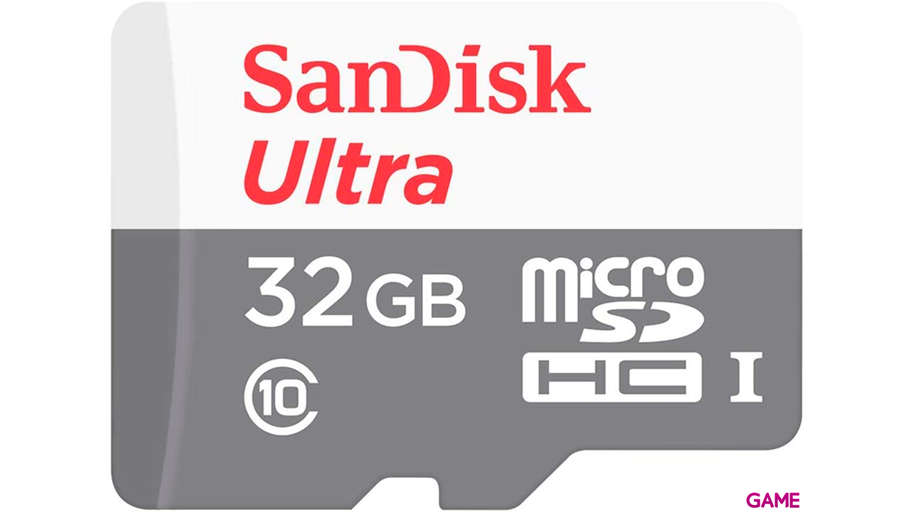 Sandisk 32GB Ultra MicroSDHC + Adaptador SD 100MB/S CLASS 10 UHS-I - Tarjeta Memoria-4