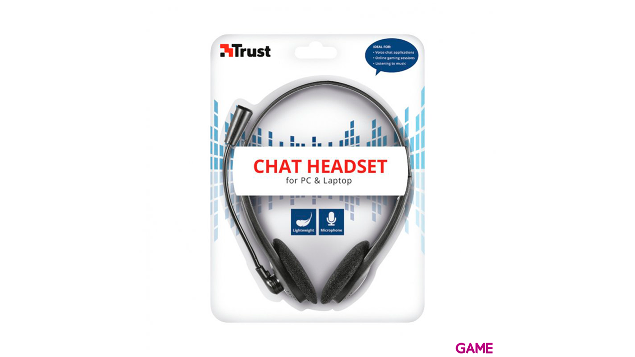Trust Chat Headset Auriculares Diadema Negro-0