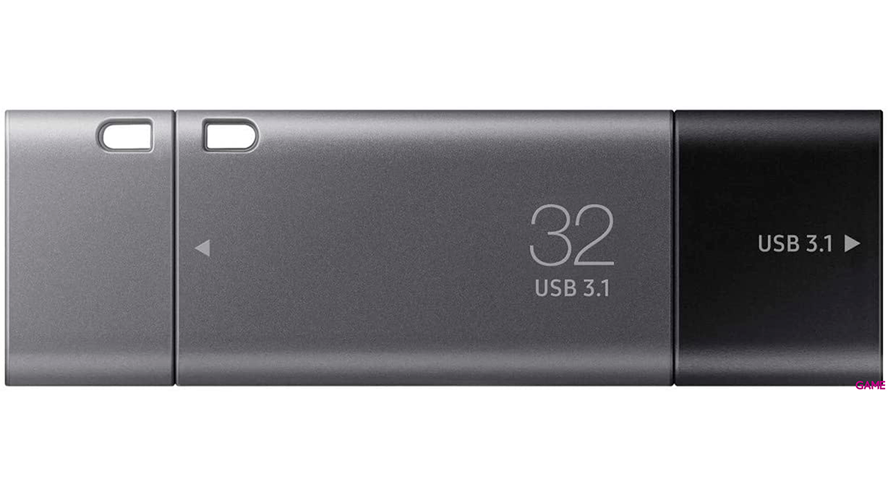 Samsung Duo Plus 32GB USB Tipo C 3.2 Gen 1 (3.1 Gen 1) Negro Gris - Pendrive-2