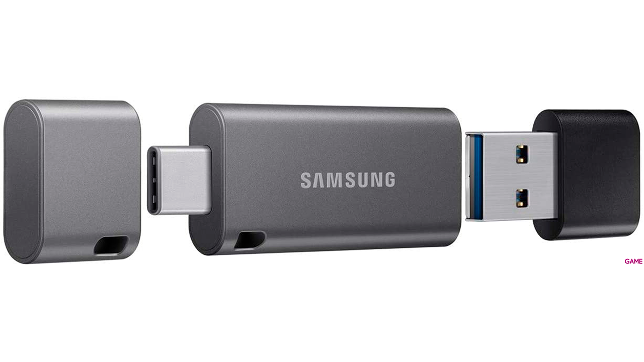 Samsung Duo Plus 32GB USB Tipo C 3.2 Gen 1 (3.1 Gen 1) Negro Gris - Pendrive-3