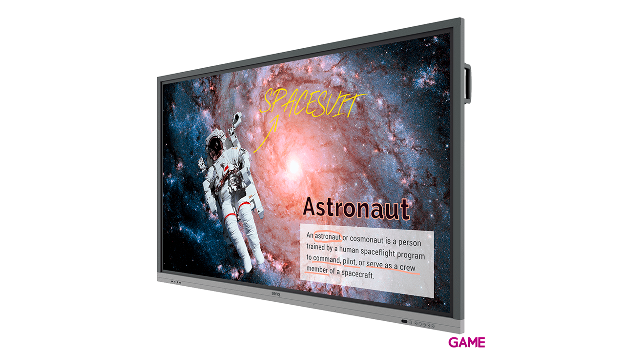 BenQ RE7501 75´´ - 4K UHD - Tactil - Monitor Interactivo-1