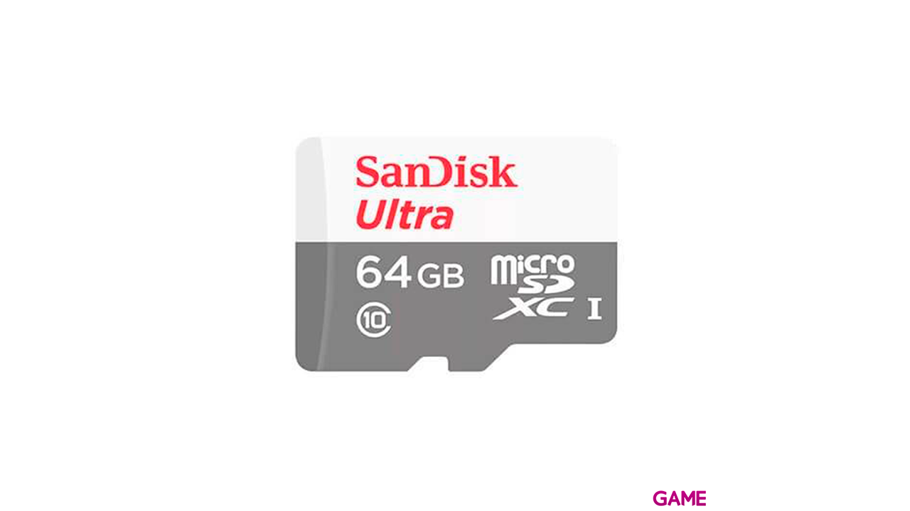 SanDisk 64GB Ultra microSDXC Clase 10 - Tarjeta Memoria-1