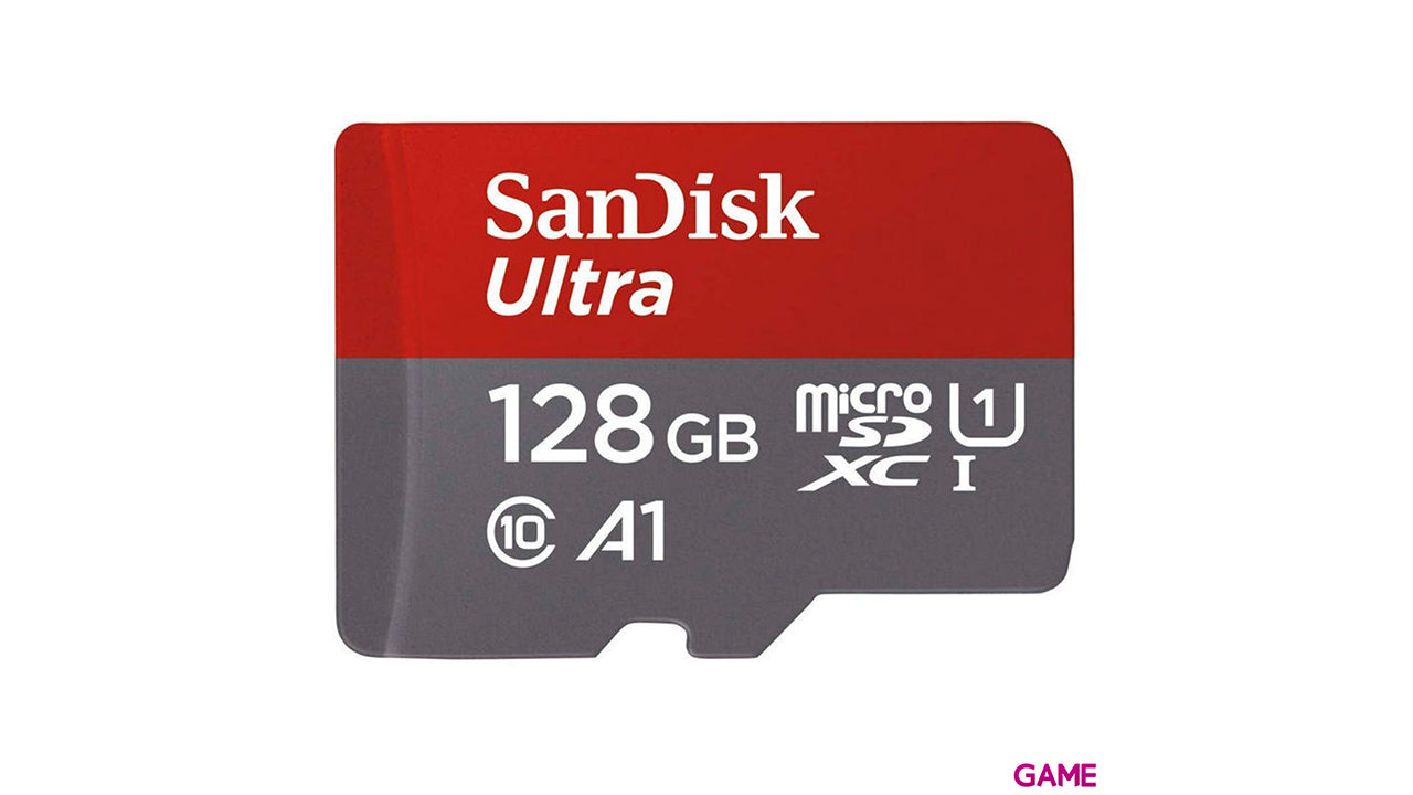 SanDisk Ultra 128GB MicroSDXC Clase 10 - Tarjeta Memoria-0