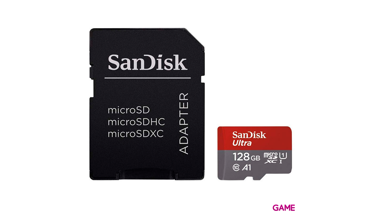 SanDisk Ultra 128GB MicroSDXC Clase 10 - Tarjeta Memoria-1