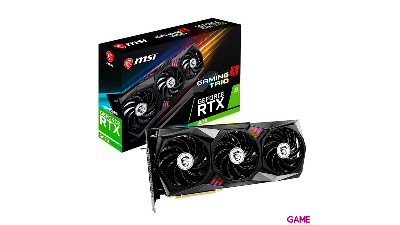 MSI RTX3070 Gaming X Trio NVIDIA GeForce RTX 3070 8GB GDDR6-0