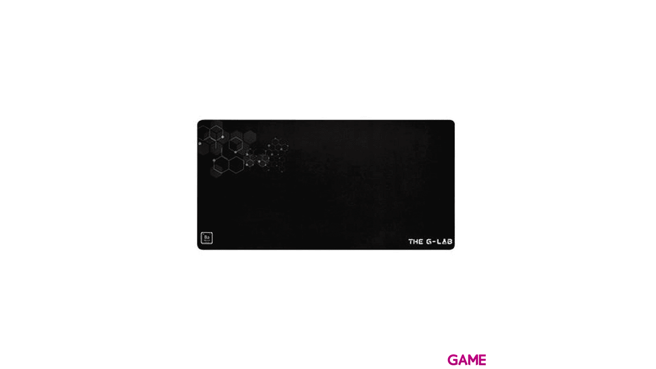 The G-Lab BARIUM Negro Alfombrilla de ratón para juegos-0