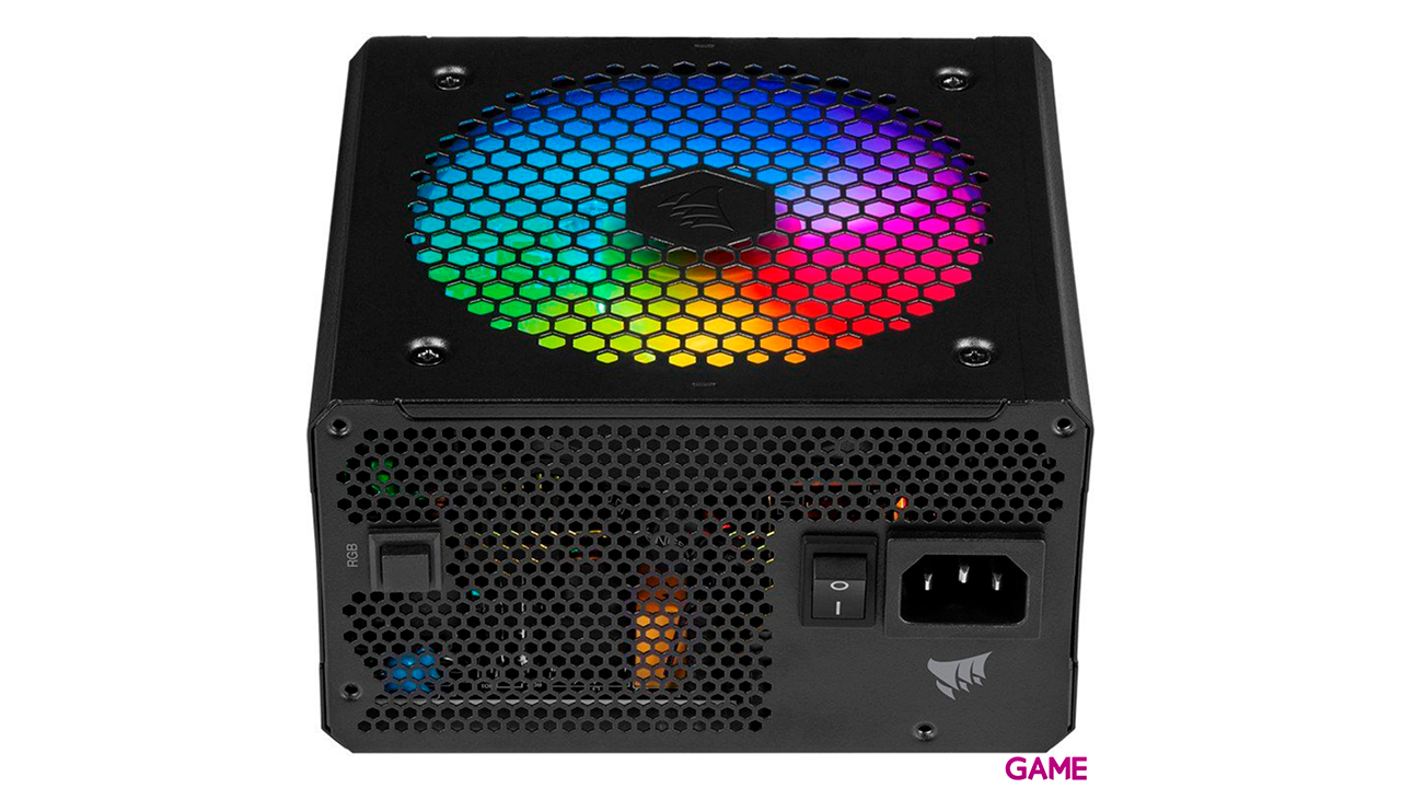 Corsair CX550F RGB 550W - RGB - 24-pin ATX Negro - Fuente Alimentacion-2