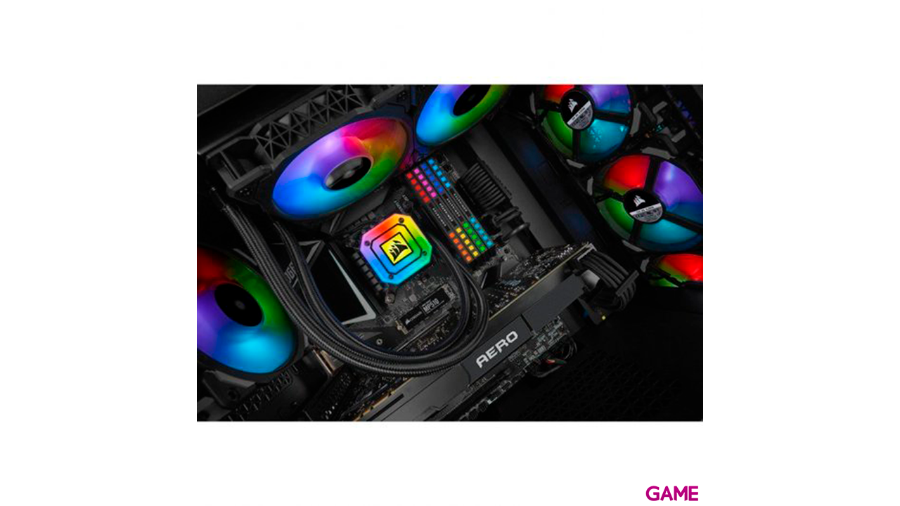 Corsair ICue H100i Elite Procesador  - Refrigeracion Liquida-3