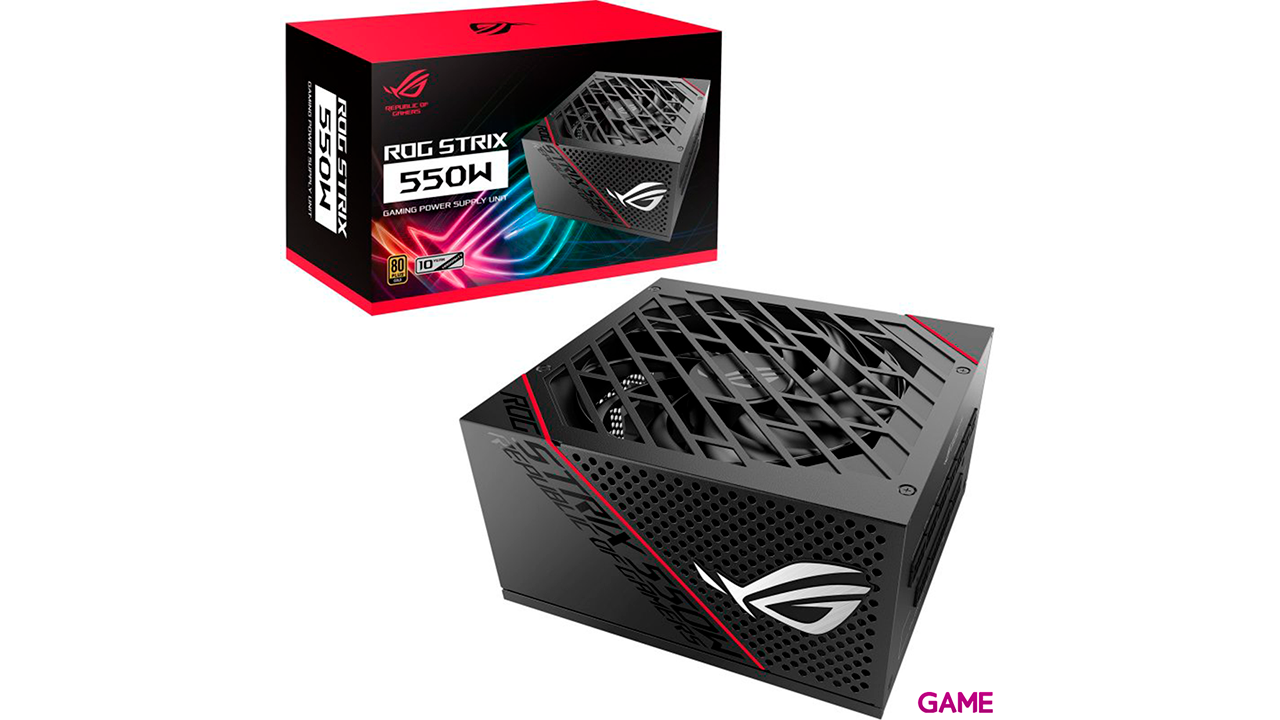 ASUS ROG-STRIX-550G 550W 20+4 pin ATX Negro - Fuente Alimentacion-0