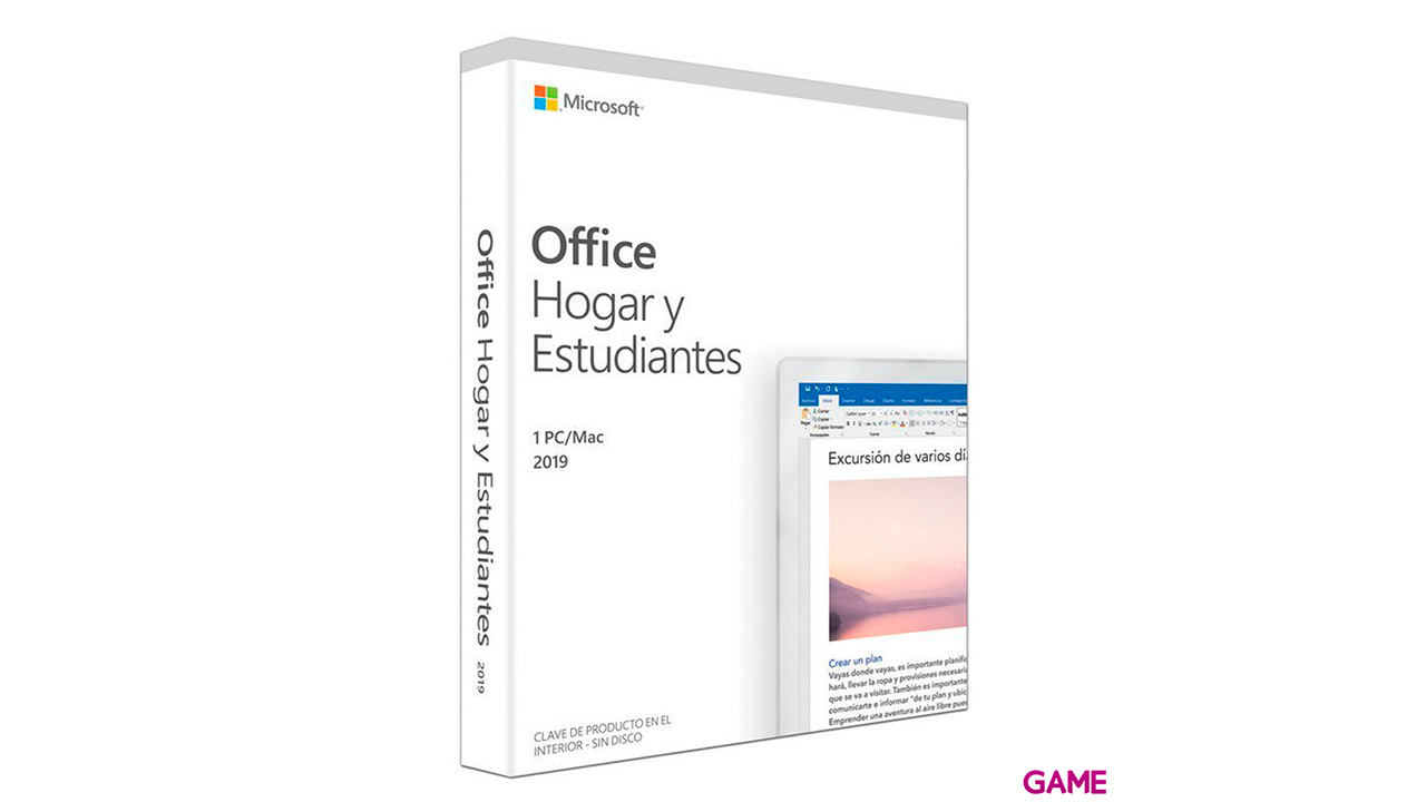 Microsoft Office Home & Student 2019 Completo 1 licencia(s) Español-0
