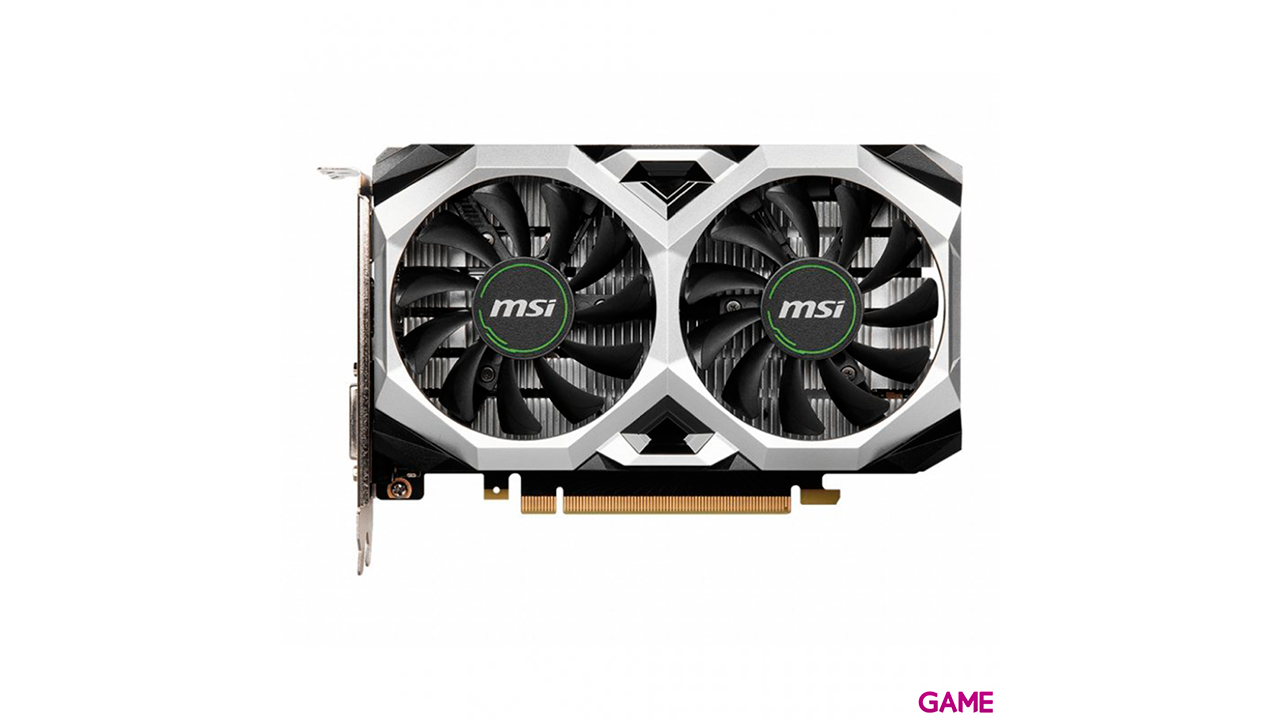 MSI GTX 1650 D6 VENTUS XS V1 tarjeta gráfica NVIDIA GeForce GTX 1650 4 GB GDDR6-1