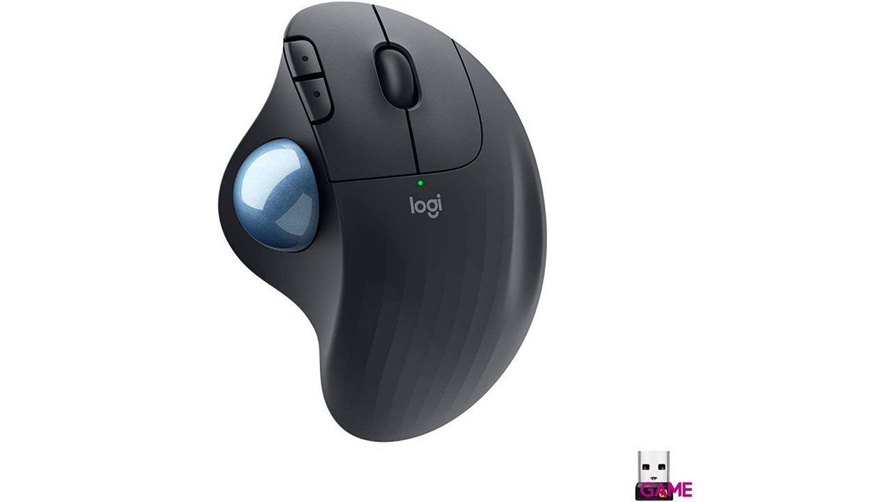 Logitech Ergo M575 RF + Bluetooth - 2000DPI - Raton Trackball-5