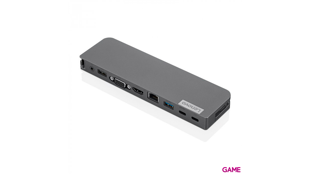 Lenovo USB-C Mini Dock Alámbrico USB 3.2 Gen 1 (3.1 Gen 1) Type-C Gris - Dock Station-0