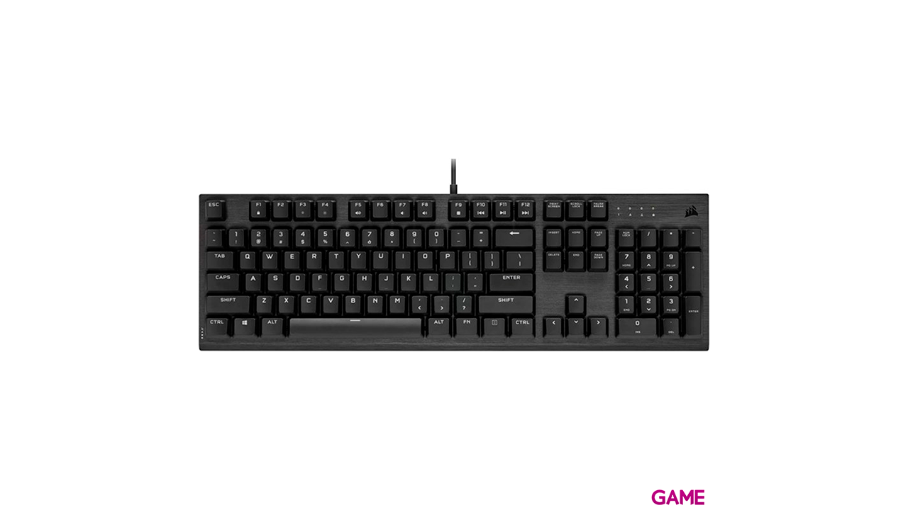 Corsair K60 RGB PRO Low Profile USB QWERTY Negro Spanish Layout - Teclado Gaming-3