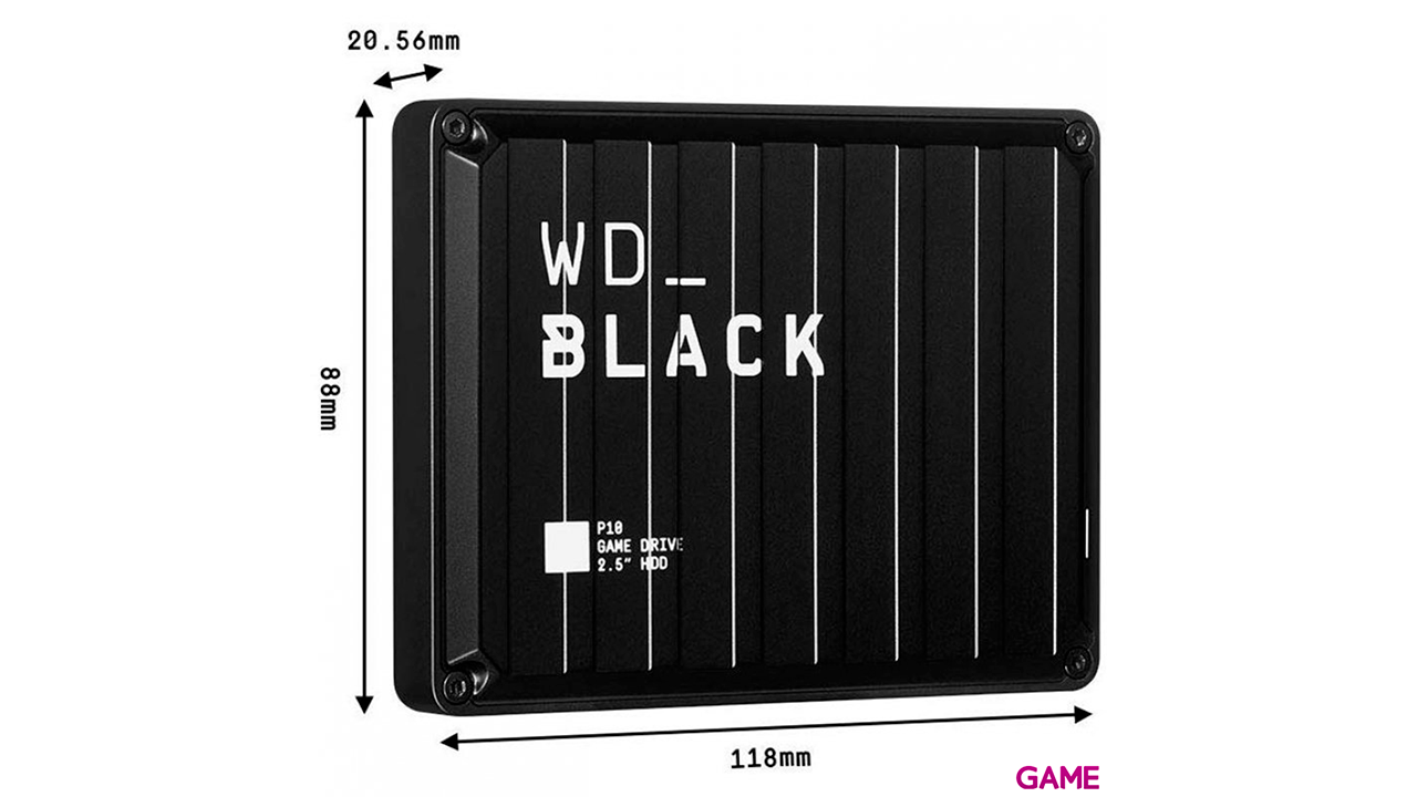 Western Digital P10 disco duro externo 4000 GB Negro-3