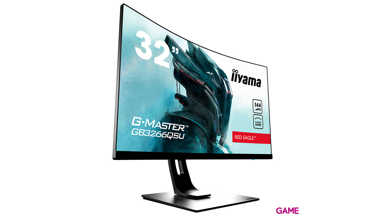 iiyama G-MASTER GB3266QSU-B1 32´´ - LED - 2K QHD - 144Hz - Curvo - Monitor Gaming-3