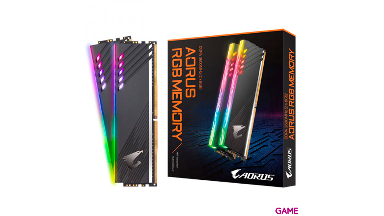 Gigabyte GP-AR36C18S8K2HU416R 16GB 2x8GB DDR4 3600 MHz - Memoria RAM-2