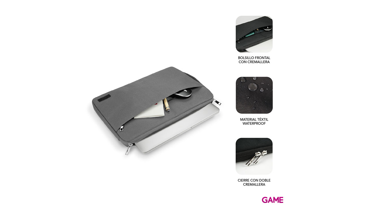 SUBBLIM Urban Laptop Sleeve 13,3-14