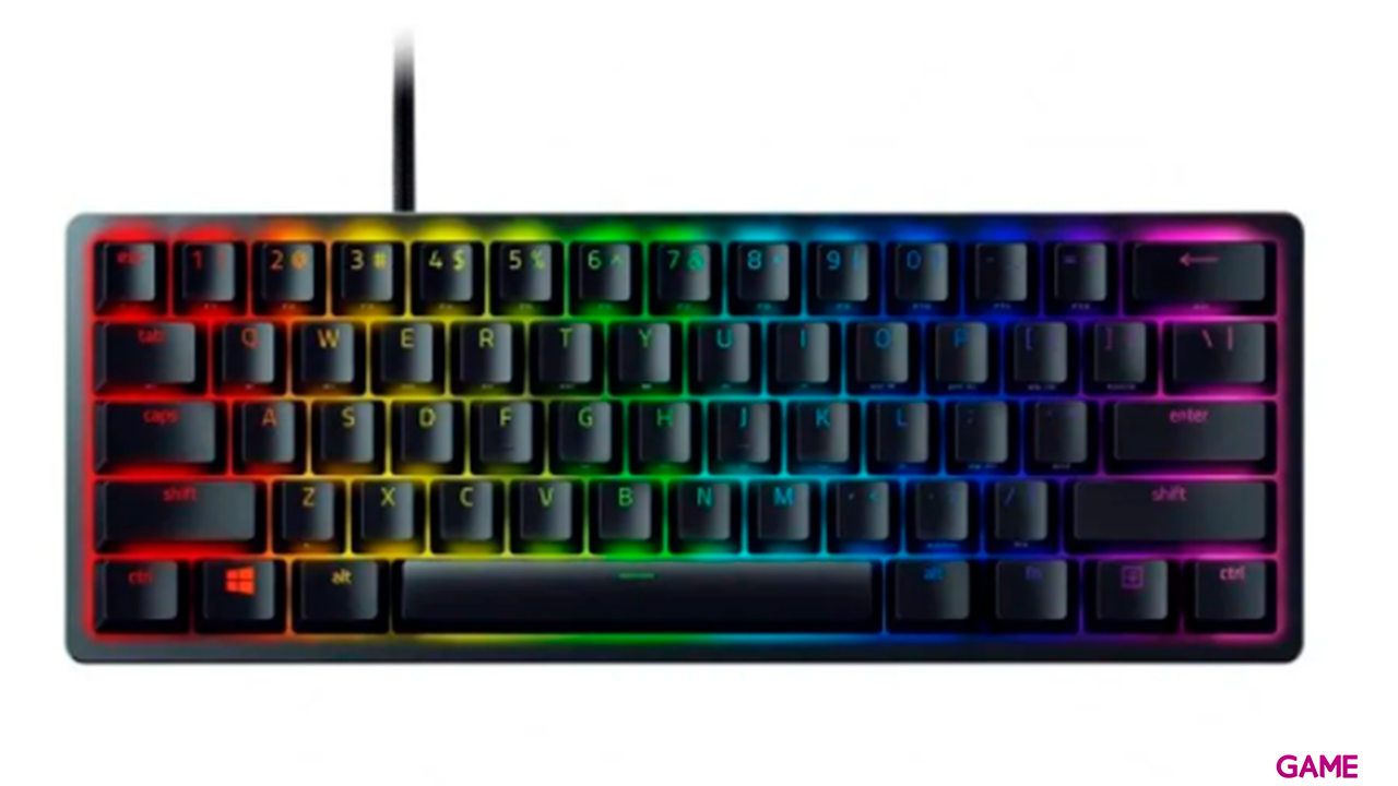Razer Huntsman MINI Optico-Mecánico Purple Switch RGB Layout ES - Teclado Gaming-0