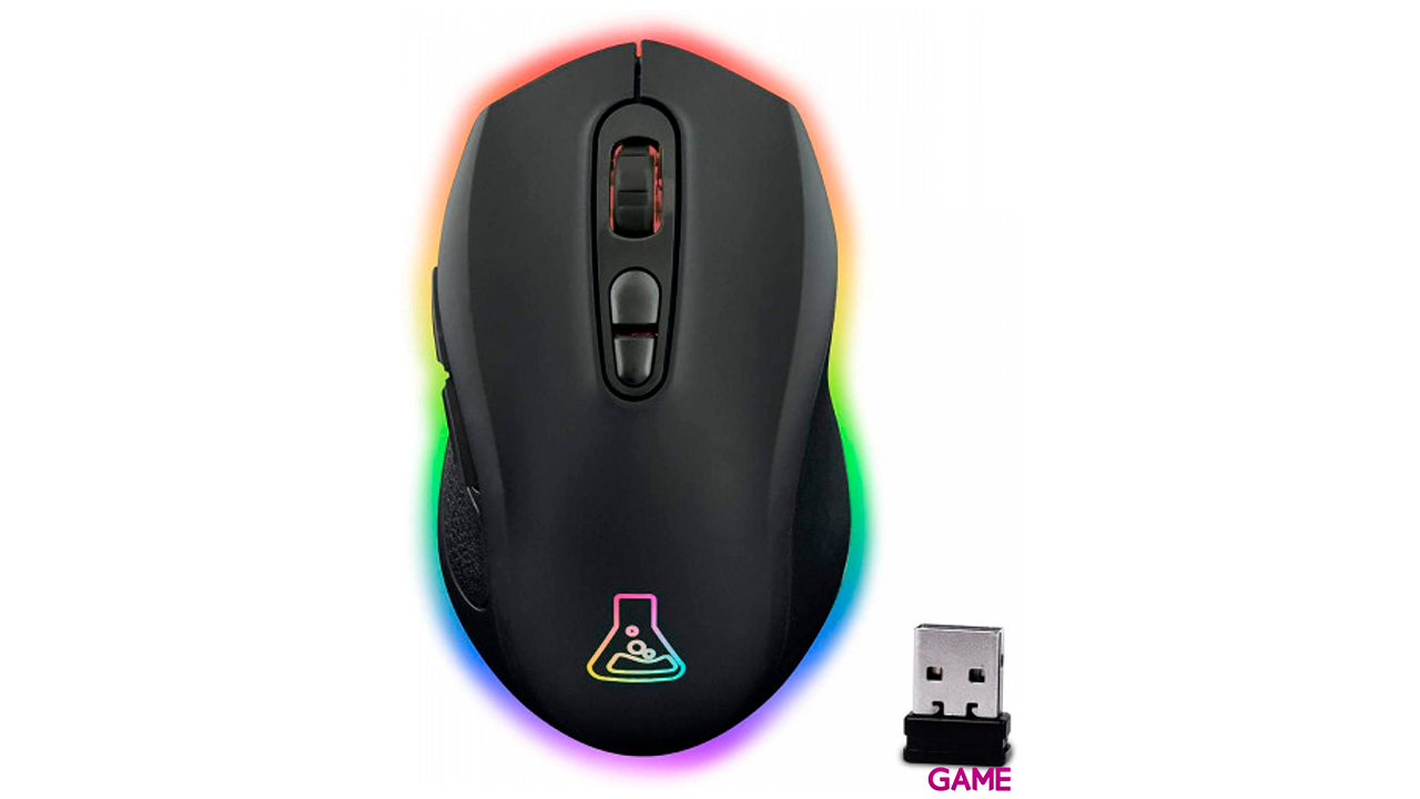The G-Lab Kult Neon RGB Wireless 2400DPI - Raton Gaming-0