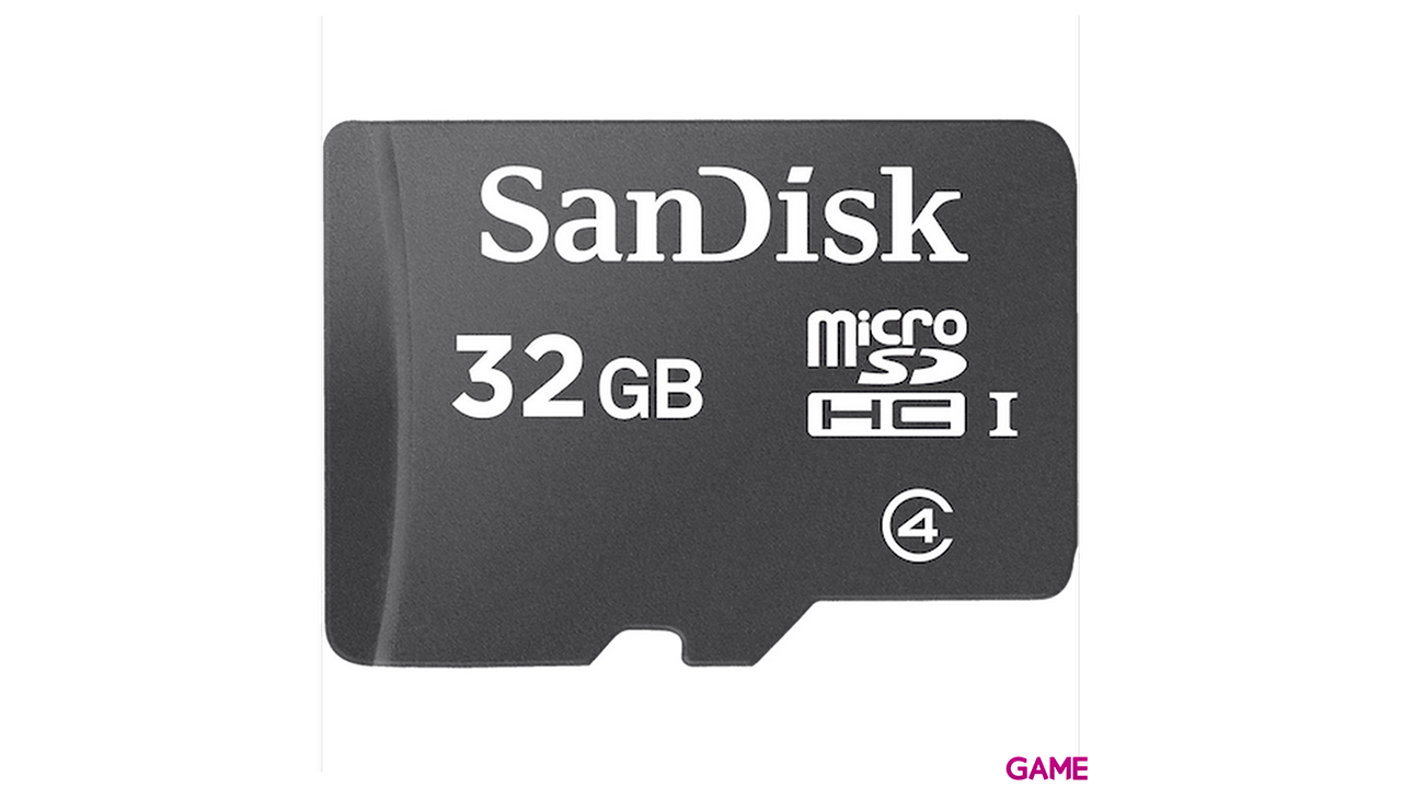 SanDisk SDSDQM-032G-B35A 32GB MicroSDHC Clase 4 - Tarjeta Memoria-1
