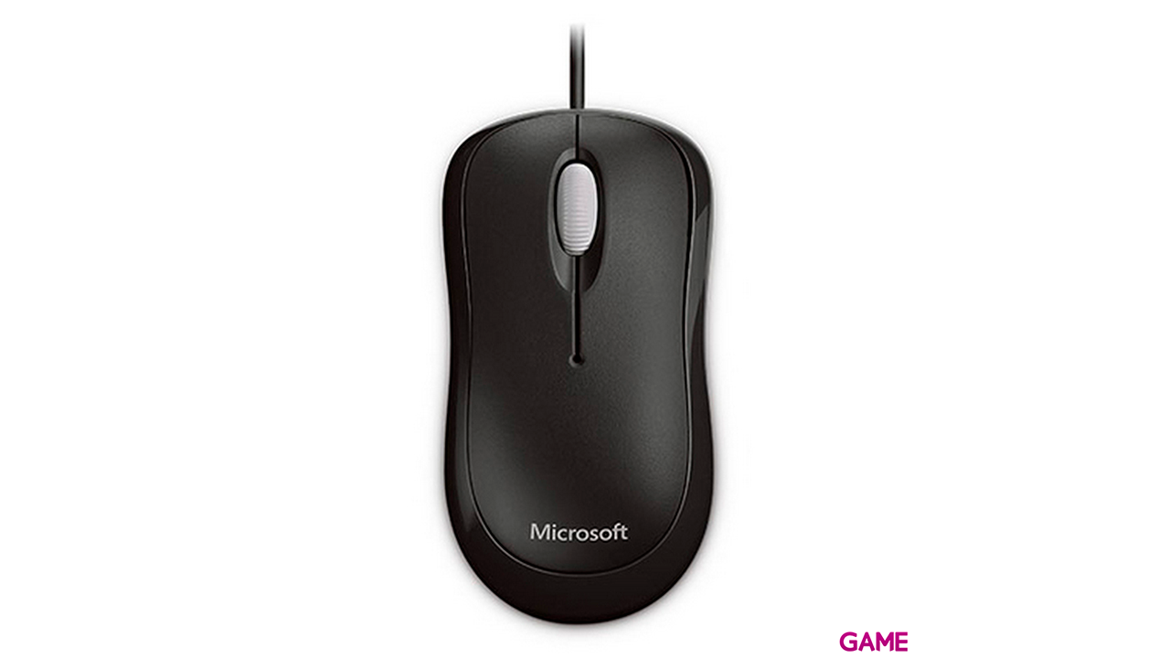 Microsoft Basic Optical Mouse ratón Ambidextro USB tipo A Óptico 800 DPI-0