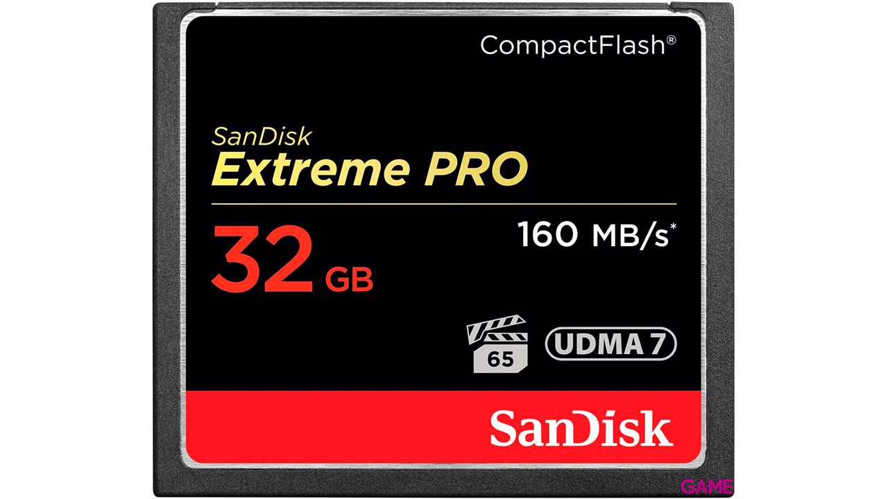 SanDisk 32GB Extreme Pro CF 160MB/s - Tarjeta Memoria-1