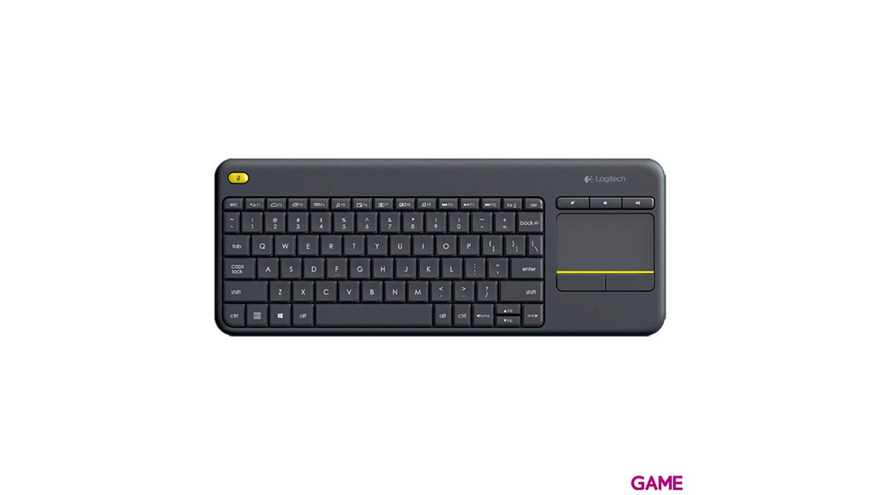 Wireless Touch KBD K400 Plus Black CZ-0