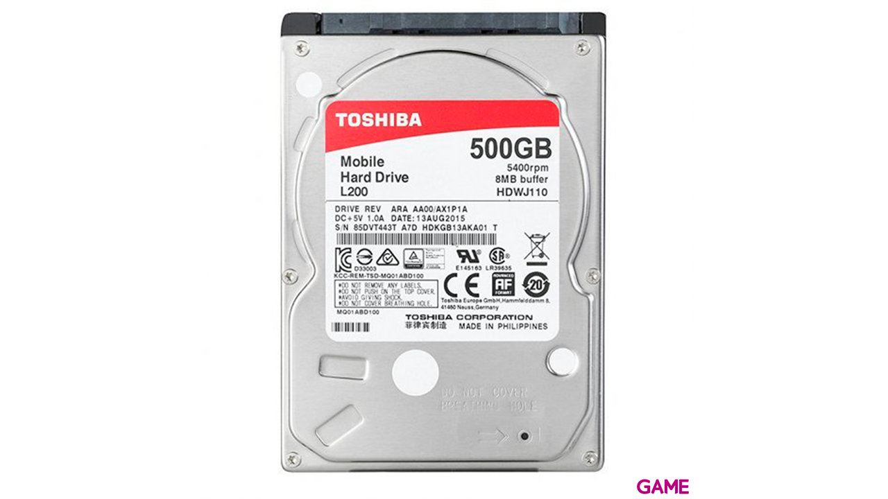 Toshiba L200 500GB 2.5