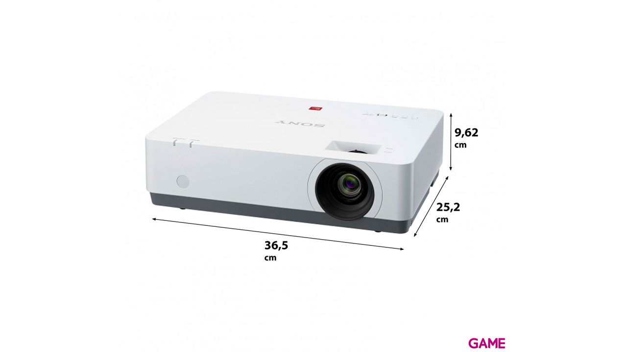 Sony VPL-EW575 videoproyector Proyector para escritorio 4300 lúmenes ANSI 3LCD WXGA (1280x800) Negro, Blanco-2