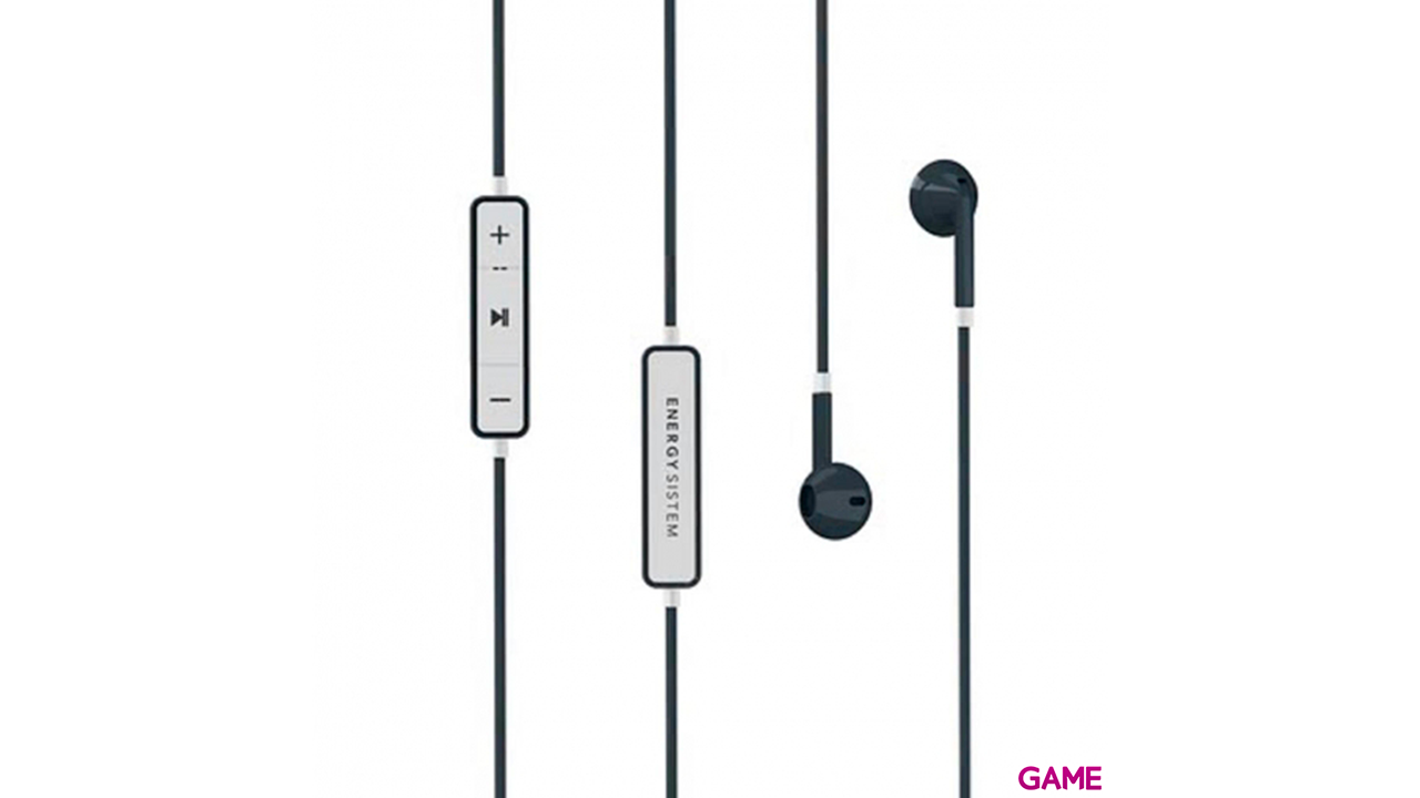 Energy Sistem Energy Earphones 1 Bluetooth Auriculares Dentro de oído MicroUSB Grafito, Blanco-3