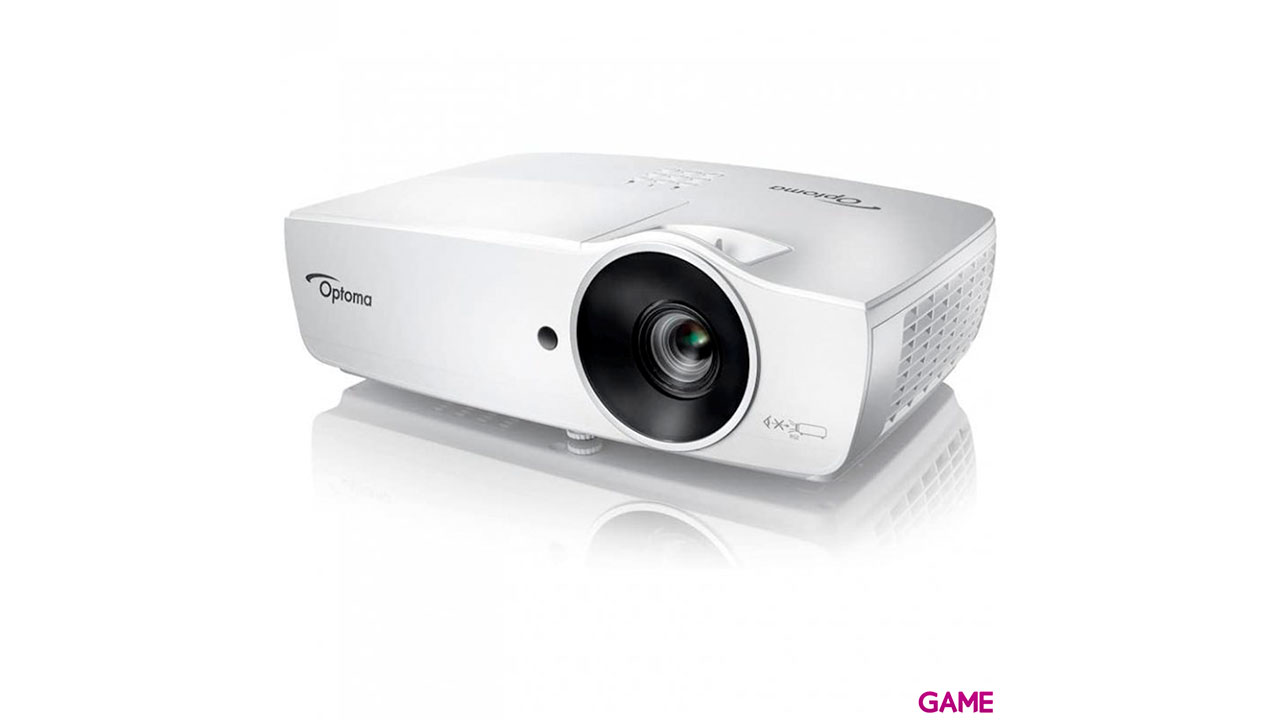 Optoma EH461 videoproyector Proyector para escritorio 5000 lúmenes ANSI DLP 1080p (1920x1080) 3D Blanco-1