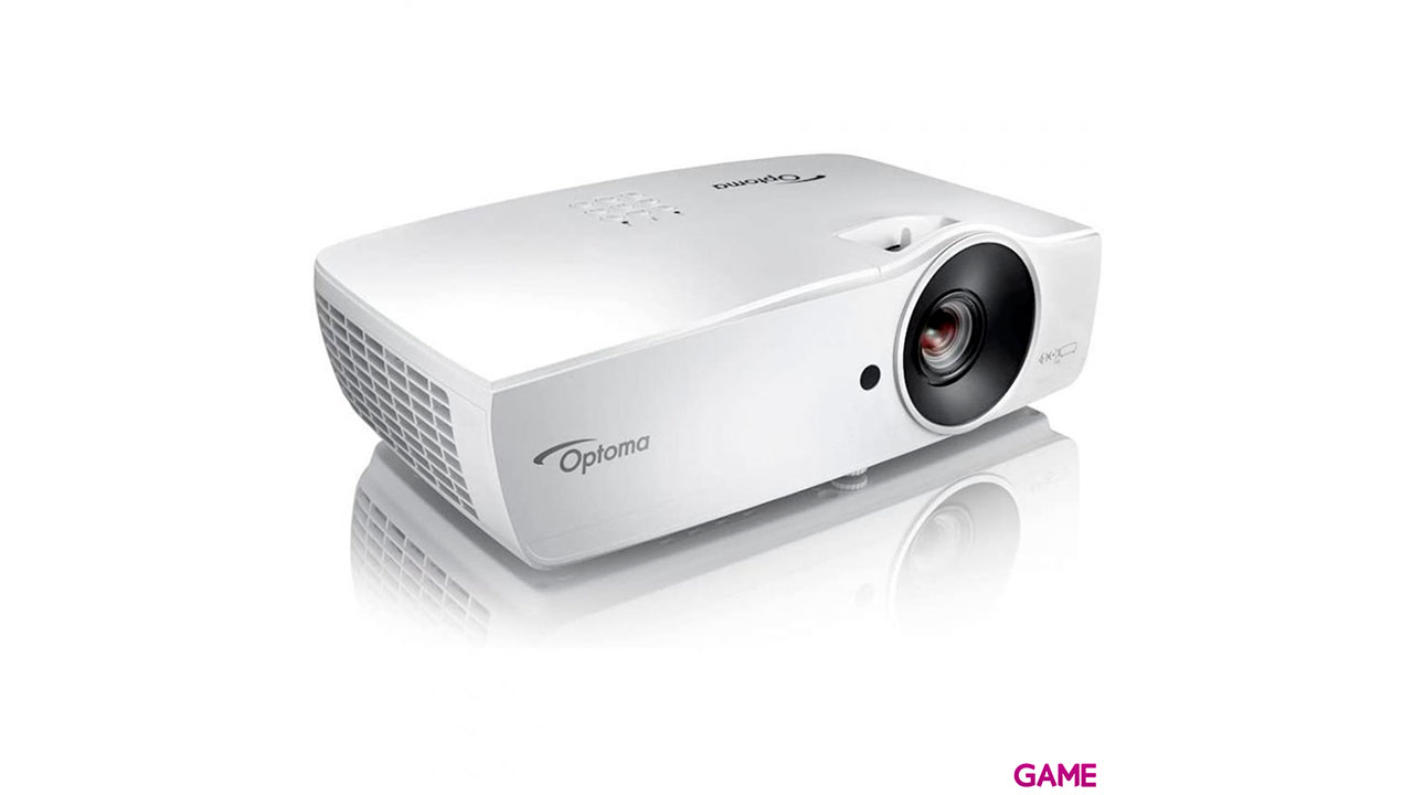 Optoma EH461 videoproyector Proyector para escritorio 5000 lúmenes ANSI DLP 1080p (1920x1080) 3D Blanco-2