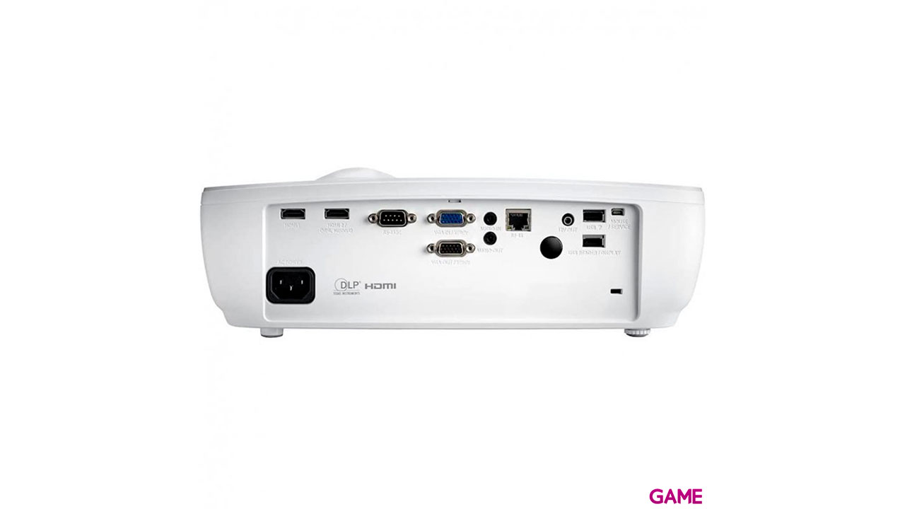 Optoma EH461 videoproyector Proyector para escritorio 5000 lúmenes ANSI DLP 1080p (1920x1080) 3D Blanco-4