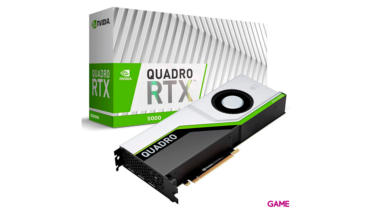 PNY VCQRTX5000-PB Quadro RTX 5000 16GB GDDR6 - Tarjeta Grafica-2