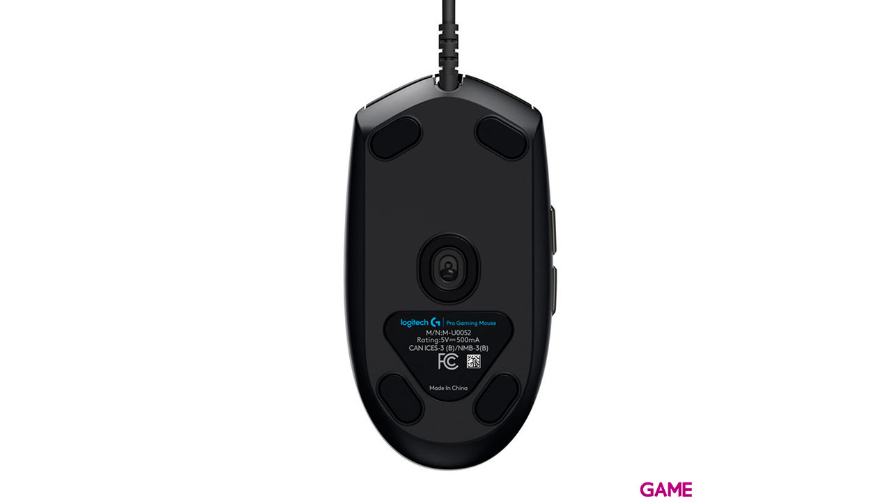 Logitech G Pro Ambidextro USB A Óptico 16000DPI - Raton Gaming-3