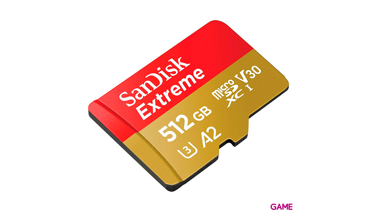 SanDisk Extreme 512GB MicroSDXC UHS-I Clase 10 - Tarjeta Memoria-3