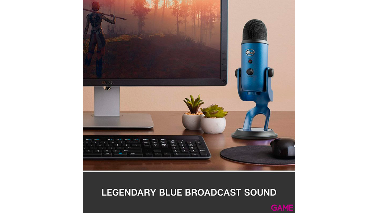 Blue Microphones Yeti Azul Plata - Microfono-1