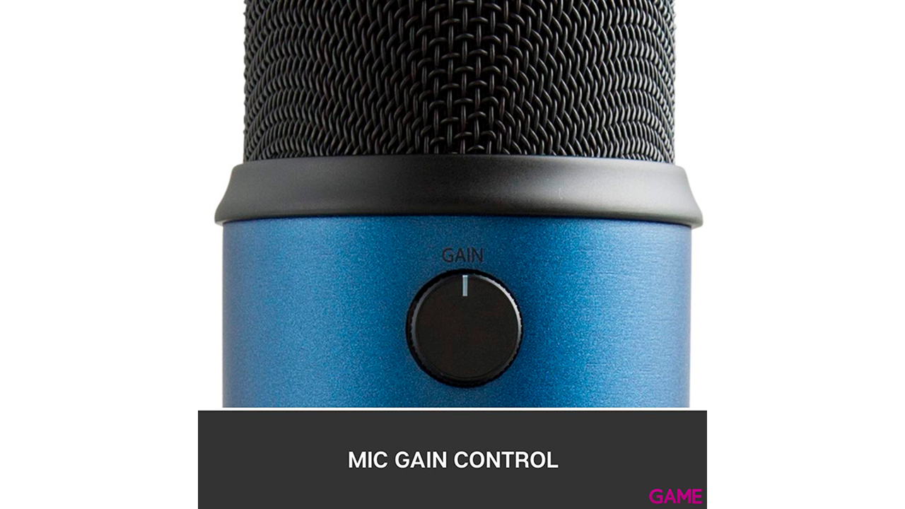 Blue Microphones Yeti Azul Plata - Microfono-3