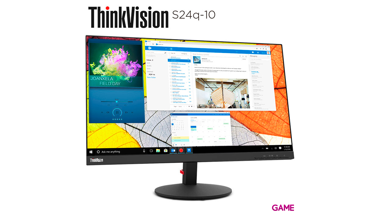 Lenovo ThinkVision S24q-10 23,8´´- IPS - 2K QHD - 75Hz - Monitor-1