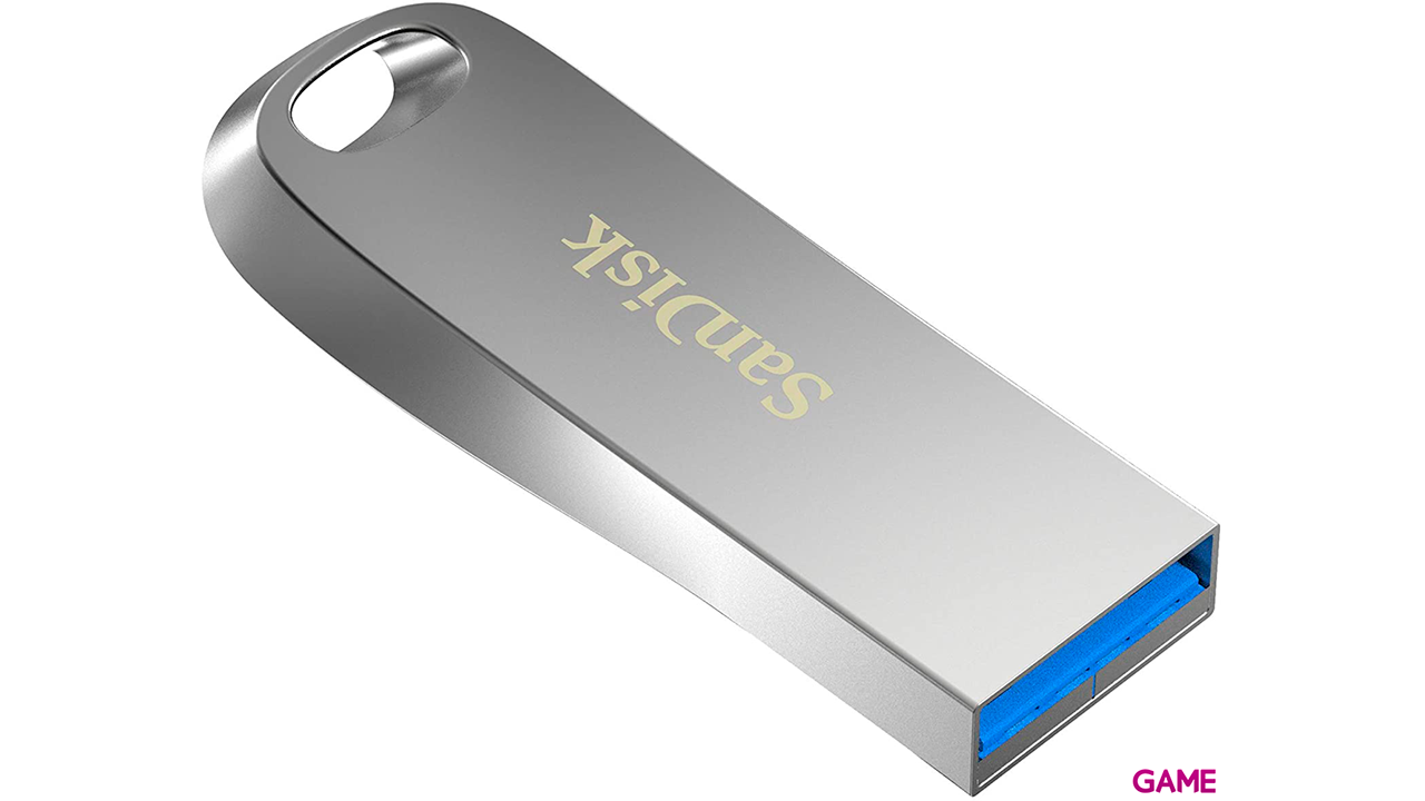 SanDisk Ultra Luxe USB 512GBtipo A 3.2 Gen 1 (3.1 Gen 1) Plata - Pendrive-4