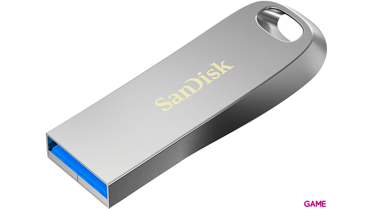 SanDisk Ultra Luxe USB 512GBtipo A 3.2 Gen 1 (3.1 Gen 1) Plata - Pendrive-5