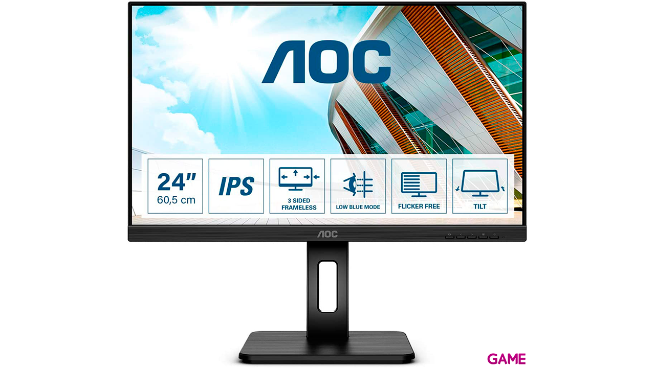 AOC Pro-line 24P2Q 23,8´´ - LED - Full HD - Monitor-0